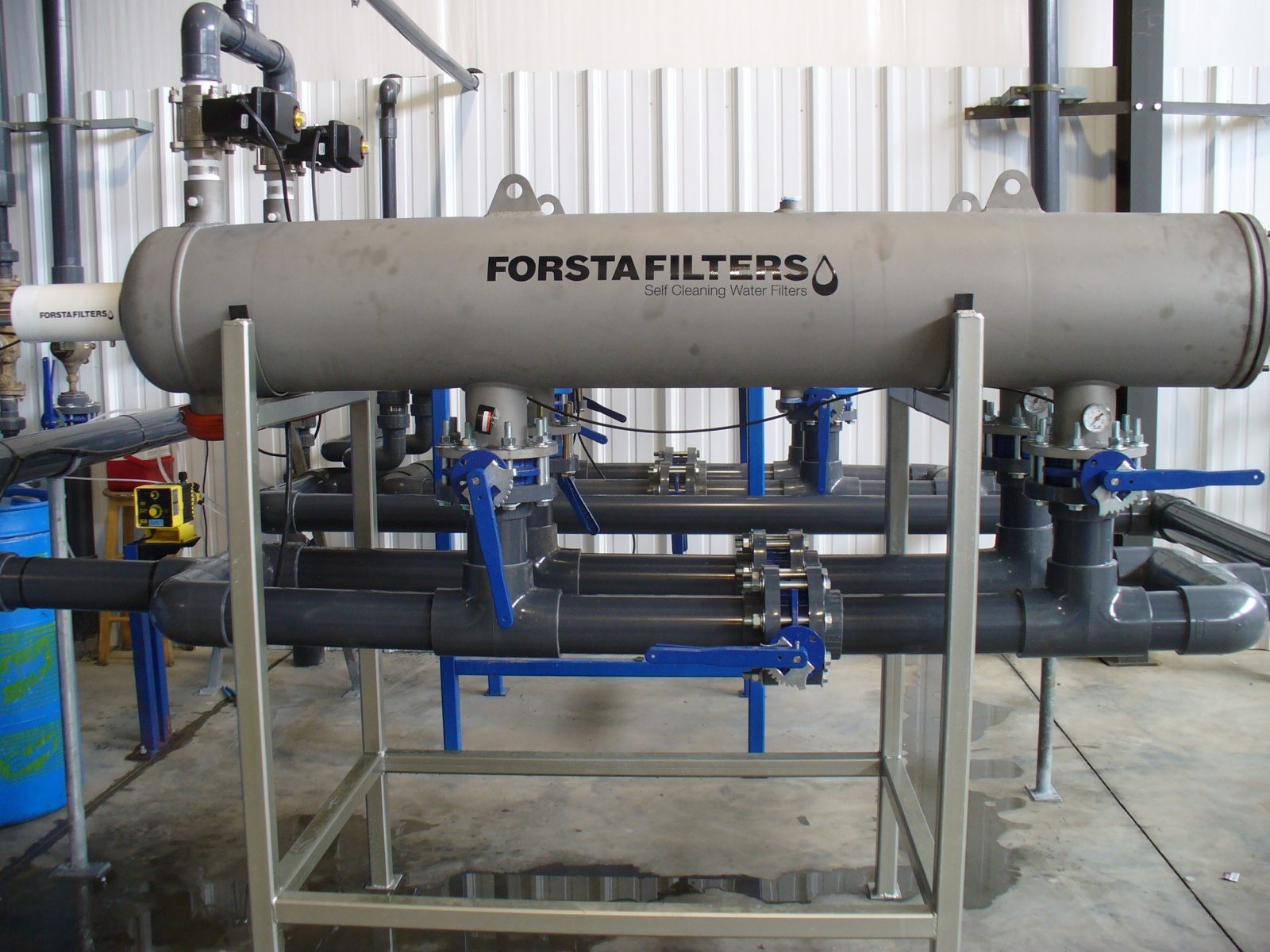 180 Series Self Cleaning Water Filter 250gpm Forsta Filters