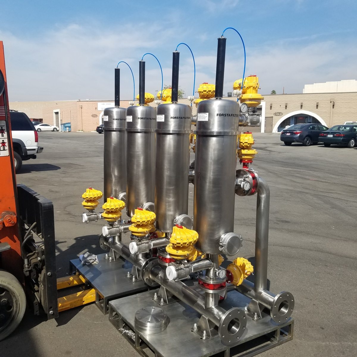 Skid Mounted Water Filters Forsta Filters