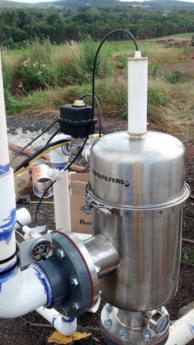 90 Series SelfCleaning Water Filters 180gpm Forsta Filters