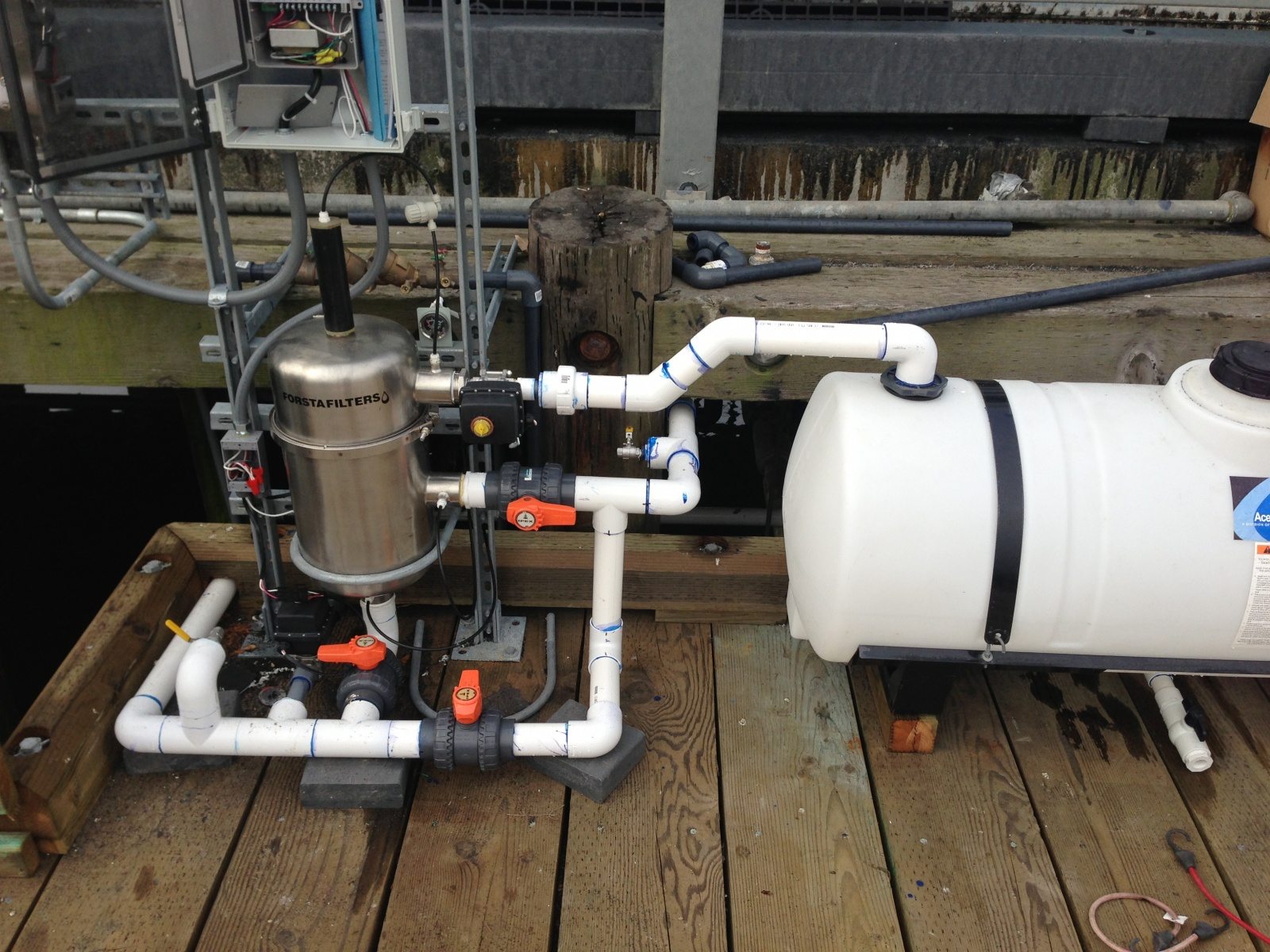 90 Series SelfCleaning Water Filters 60 gpm Forsta Filters