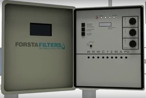automatic self-cleaning filter controller